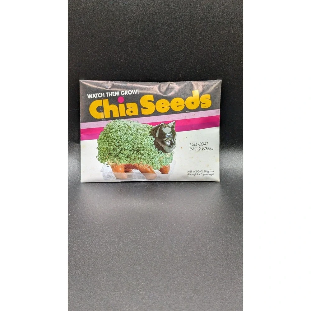 2013 Hello Kitty Chia Pet Handmade Decorative Planter Grow Your Own Chia Pet